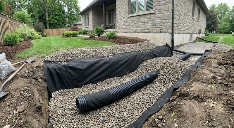 French Drain Replacement in Tuscaloosa, AL